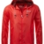12B3 Geographical Norway Herren Regen Jacke Baxter Windbreaker Rot XL - 