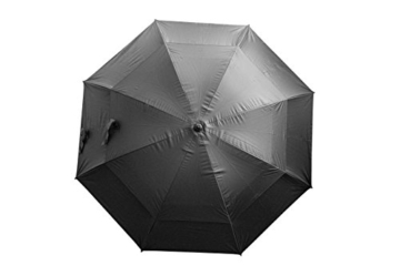 LONGRIDGE REGENSCHIRM MIT UV-SCHUTZ, SCHWARZ - 