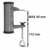 Videx 14217 Sonnenschirmhalter Typ H 3.5 ø aluminium - 