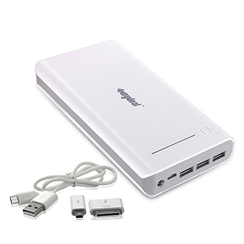 Sunydeal 26800mAh Powerbank 3 USB 1/2.1/2.1A Ausgang PowerBank Handy Ladegerät Externer Akku für