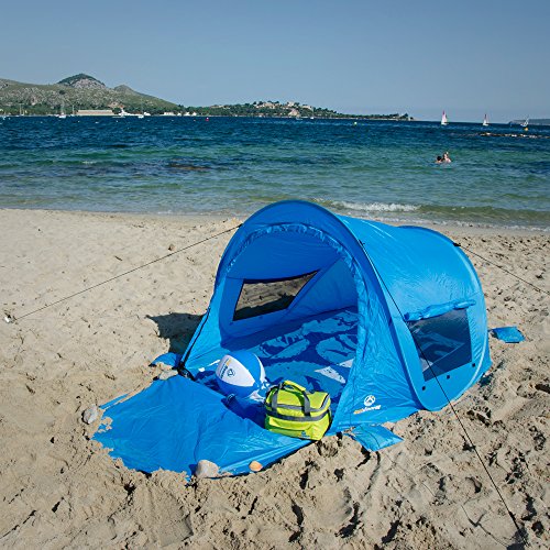 outdoorer Strandmuschel Zack Premium Family, Pop Up Strandmuschel