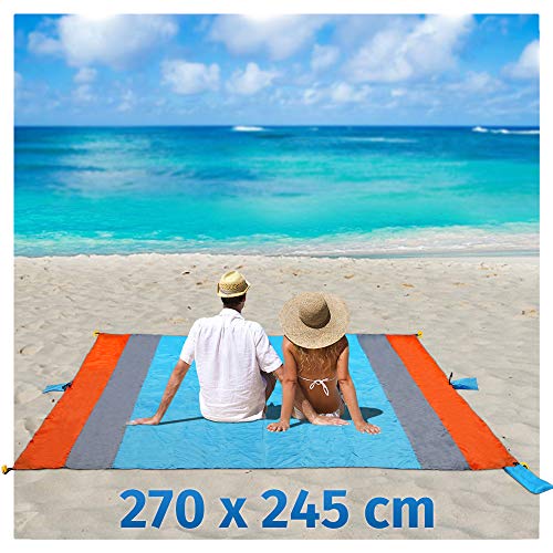 Picknickdecke 140x200cm - Wasserdicht & Sandabweisend Für Strand & Camping