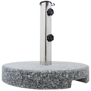 Anaterra Sonnenschirmständer, Schirmständer für Garten oder Balkon, aus