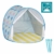 Babymoov A038209 Baby-Strandmuschel Parasol LSF 50+, mehrfarbig - 1