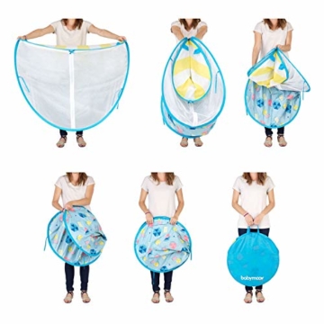 Babymoov A038209 Baby-Strandmuschel Parasol LSF 50+, mehrfarbig - 6