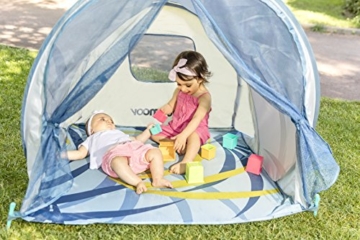 Babymoov Anti-UV Schutzzelt Tropical - UV-Schutz 50+, Pop-Up Zelt, Strandmuschel, inkl. Moskitonetz, 98 x 90 x 85 cm - 4