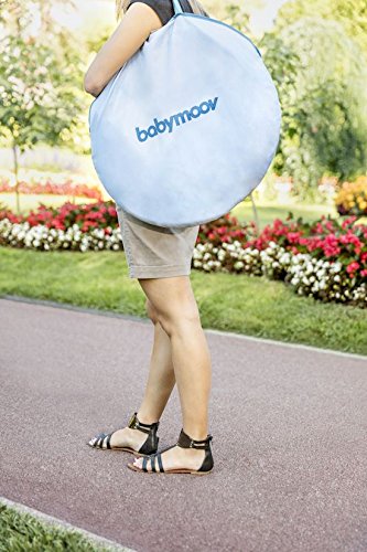 Babymoov Anti-UV Schutzzelt Tropical - UV-Schutz 50+, Pop-Up Zelt, Strandmuschel, inkl. Moskitonetz, 98 x 90 x 85 cm - 6