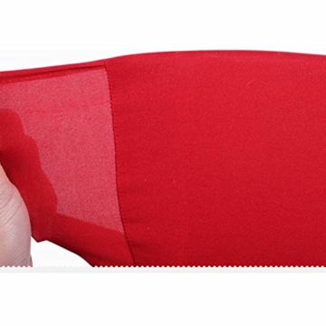 Büro- und Gaming-Stuhl-Armlehnenbezug, Schreibtischstuhl-Armpolster, Armlehnenpolster, Stuhl-Arm-Bezug, Anti-Rutsch-Kissen abnehmbar, Ellbogenstützkissen für Ellbogenentlastung, 55 x 9 cm grau - 6