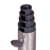 Doppler 6 cm Granitsockel-Reduzierringe Innendurchmesser 25, 32, 38, 48 und 52 mm, schwarz Adapter - 2