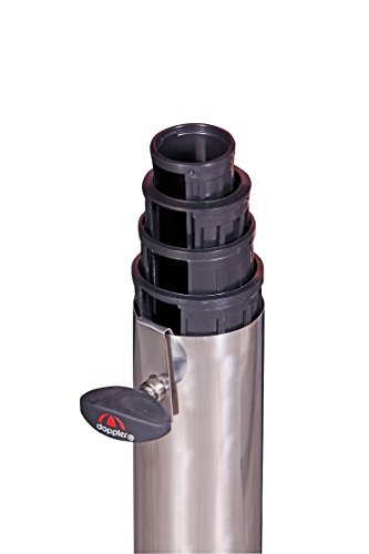 Doppler 6 cm Granitsockel-Reduzierringe Innendurchmesser 25, 32, 38, 48 und 52 mm, schwarz Adapter - 2