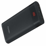 FOXONU 26800mAh Powerbank, Externer Akku Mit LED Digital Display Power Bank, Hohe Kapazität mit 2 Eingänge und 2 USB Ausgänge für Handy, iPhone, iPad, Samsung Galaxy und Tablet - 1