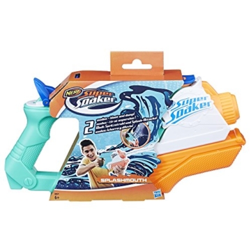 Hasbro Super Soaker E0021EU4 - Splash Mouth Wasserpistole, mit Splash-Attacke - 2