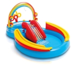 Intex Rainbow Ring Play Center - Kinder Aufstellpool - Planschbecken - 297 x 193 x 135 cm -  Für 3+ Jahre - 1