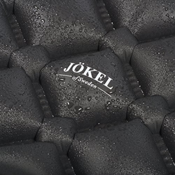 JÖKEL Isomatte Camping, Schlafmatte Leicht kleines packmaß, Aufblasbare Bequem Luftmatratze, Grau Faltbar und Kompakt, Ultraleicht-e, Trag und Klappbar Liegematte, für Outdoor Wandern und Camping - 8