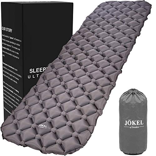JÖKEL Isomatte Camping, Schlafmatte Leicht kleines packmaß, Aufblasbare