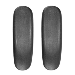 Lifestan Bürostuhl Armlehne Ersatz-Pads, 1 Paar Armlehne Pads Universal Weichem PU-Leder Bürostuhl Teile - 1