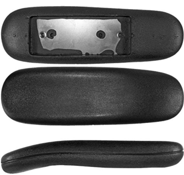 Lifestan Bürostuhl Armlehne Ersatz-Pads, 1 Paar Armlehne Pads Universal Weichem PU-Leder Bürostuhl Teile - 4