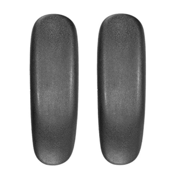 Lifestan Bürostuhl Armlehne Ersatz-Pads, 1 Paar Armlehne Pads Universal Weichem PU-Leder Bürostuhl Teile - 1