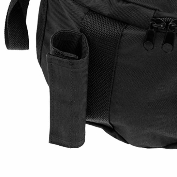 MagiDeal 4 x Schwarz Regenschirm Schirmständer Sonnenschirmständer Balkonschirmständer, Schwarz - 3