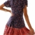 MisShow Damen Kleider mit Blüte Drucken Kurz Sommerkleid Strandkleider Cocktailkleid Gr. S - 2