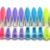 MSV Wäscheklammern Wäscheklammer Set mit Soft-Grip - UV beständig - farblich sortiert - 12 Stück - 1