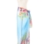 PB-SOAR XXL Damen Sarong Pareo Strandtuch Wickelrock Wickeltuch Schal Halstuch Multifunktion, weich und leicht (Hell Blau) - 3