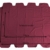 QUICK STAR Ersatzdach Gartenschaukel Universal PASSEND von 115x170cm bis 145x200cm Hollywoodschaukel 3 Sitzer UV 50 Ersatz Bezug Sonnendach Schaukel Bordeaux Weinrot - 3