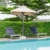 Relaxdays Sonnenschirmständer Kunststoff, befüllbar mit Wasser, Sand, Stockgrößen 25-32mm, 43x43 cm,hell-grau - 3