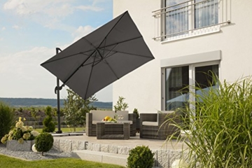 Schneider Sonnenschirm Rhodos eco Twist, 270 x 270 cm - 2
