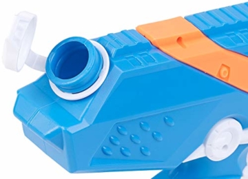 Speeron Wasserspritzpistole: 2er-Set XL-Kinder-Wasserpistolen mit extra-großem Wassertank, 850 ml (Spritzpistole Kinder) - 3