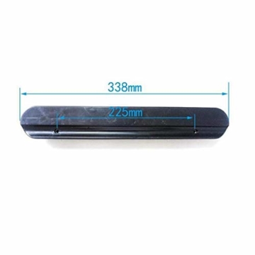 Tenlacum PU-Armlehnenpolster für Rollstühle, 33 cm, universal, Schwarz, 1 Paar - 5