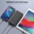 VOOE Power Bank 26800mAh【Hohe Effizienz- Ultrahohe Kapazität】 Externer Akku Power Pack Ladegerät Akkupack 3.1A 2-Port Ausgang Powerbank für Handy Tablet - Schwarz - 3