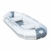 ZHAOJCQC Aufblasbare Kayaking 3 Personen Dickes Schlauchboot Gummiboot Fischerboot Wasserdichte Aluminiummasse - 2