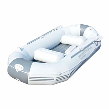 ZHAOJCQC Aufblasbare Kayaking 3 Personen Dickes Schlauchboot Gummiboot Fischerboot Wasserdichte Aluminiummasse - 1