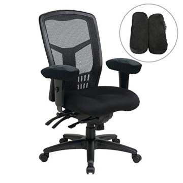 Arm-Eaz Armlehnen Polster für Bürostuhl und Spielstuhl, Memory-Schaum Armlehne Pads Arbeitsplatz Schreibtischstuhl Armlehnen Kissen für Ellenbogen Komfort - 2