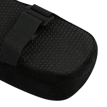 Ballery Armlehnen Pads, 2 Stück Ergonomische Armlehnenpolster aus Memory-Schaum Anti-Rutsch Support Abdeckungen Kissen Büro- und Gaming Stuhl Armlehne Pad für Ellenbogen Relief - 6