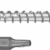 Connex Pfostenschrauben 8,0 x 50 mm - 48 Stück - TX Torx-Antrieb - Vollgewinde - Zur Befestigung von Beschlägen & Verbindern - Inkl. Bit / Pfostenverbinder-Schraube / Schrauben-Eimer / B30147 - 2