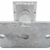 EUROTEC Pedix Pfostenträger, höhenverst. 140-190mm, unsichtbare Verschraubung - 6