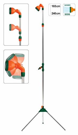 Gartendusche Campingdusche Garten Pool Dusche 1,6 -2,2 m - 1