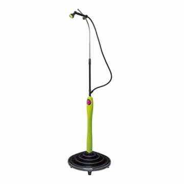 GF GARDEN, Solardusche Sunny Style Premium, Gartendusche, Swimmingpool, für den Außenbereich, ideal auch für Urlaub und Camping, mit Mischer für warmes und kaltes Wasser, Farbe Limettengrün - 2
