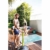 GF GARDEN, Solardusche Sunny Style Premium, Gartendusche, Swimmingpool, für den Außenbereich, ideal auch für Urlaub und Camping, mit Mischer für warmes und kaltes Wasser, Farbe Limettengrün - 4