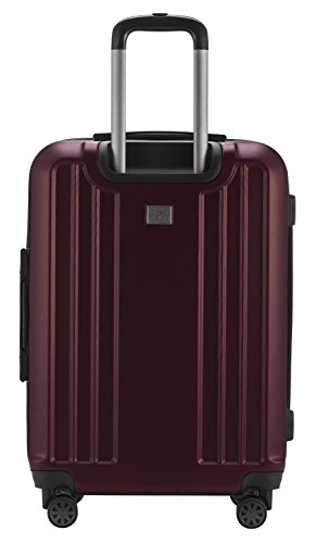 HAUPTSTADTKOFFER - X-Berg - Handgepäck Koffer Trolley Hartschalenkoffer, TSA, 55 cm, 42 Liter, Burgund - 3