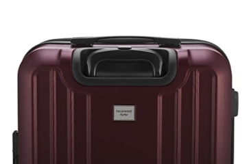 HAUPTSTADTKOFFER - X-Berg - Handgepäck Koffer Trolley Hartschalenkoffer, TSA, 55 cm, 42 Liter, Burgund - 7