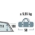 High Peak Tunnelzelt Atmos 3, Campingzelt mit Zeltboden, Trekkingzelt für 3 Personen, 2 Eingänge, doppelwandig, 4.000 mm wasserdicht, Ventilationssystem, Moskito- und Klarsicht-Fenster, windstabil - 3