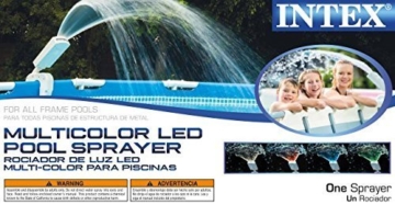 Intex Multi-Color LED Wasserfontäne 28089 - 2