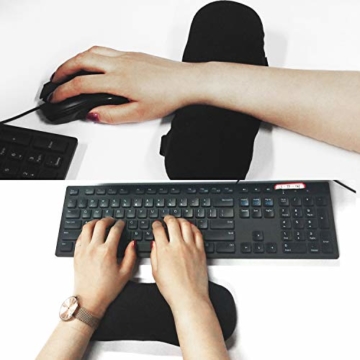 LEADSTAR Armlehnen Pads,2 Stück Ergonomische Memory Foam Anti-Rutsch Elbow Support Kissen Office Home und Gaming Stuhl Armlehne Abdeckungen Kissen für Ellenbogen Relief - 5