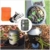 Magicfun Camping Kochgeschirr Set Camping Geschirr mit 2 Pfanne und 1 Campingkocher mit Piezo-Kocher Portable Leichte Outdoor Kochset Kochtopf Pan - 6