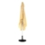 Nexos Sonnenschirm, beige, 200x300 cm quadratisch, Gestell Stahl, Bespannung Polyester, 6 kg - 3