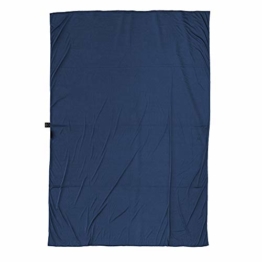 Outdoro Isopeak Reisedecke - 210x155cm - Ultraleichte Decke für Reisen - Geringes Packmaß - weich und atmungsaktiv - 1