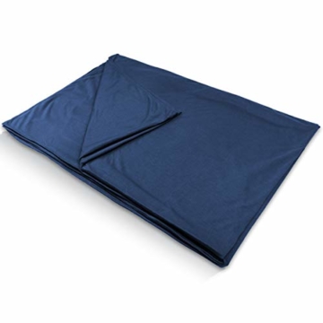 Outdoro Isopeak Reisedecke - 210x155cm - Ultraleichte Decke für Reisen - Geringes Packmaß - weich und atmungsaktiv - 8